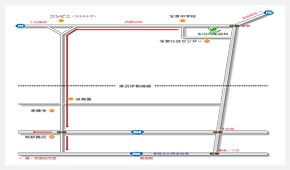 医院広域アクセスマップ